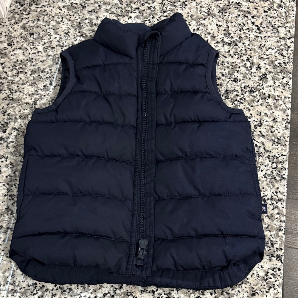 GAP Kids Navy Puffer Vest